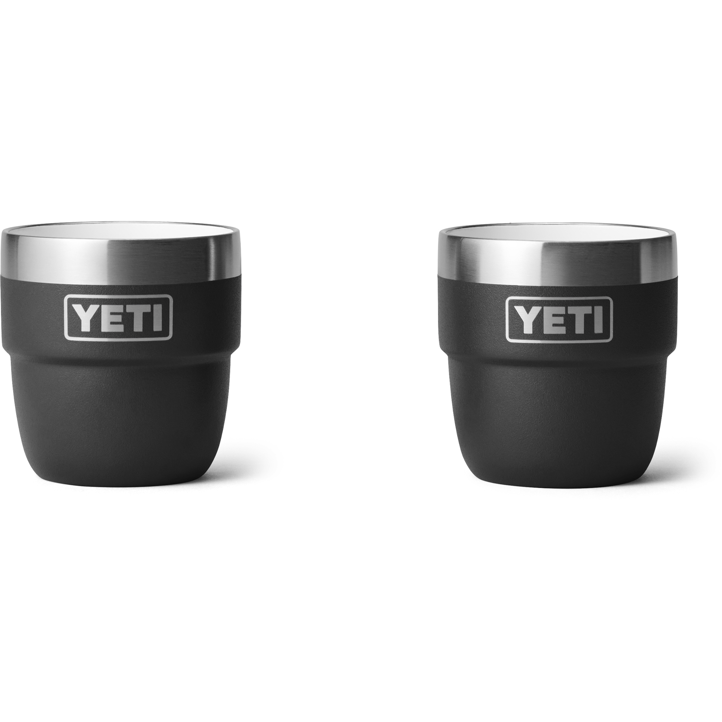 Yeti Espresso 4oz 2er Pack Becher Isolierflaschen schwarz Größe 2x 118ml Camping | Reise