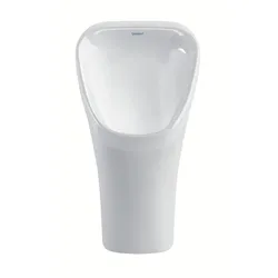 Urinal DuraStyle Dry, wasserlos Abgang waagerecht, GV, ohne Fliege, weiß