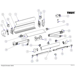 Thule Endplatte passend zu T. Omnistor 5003