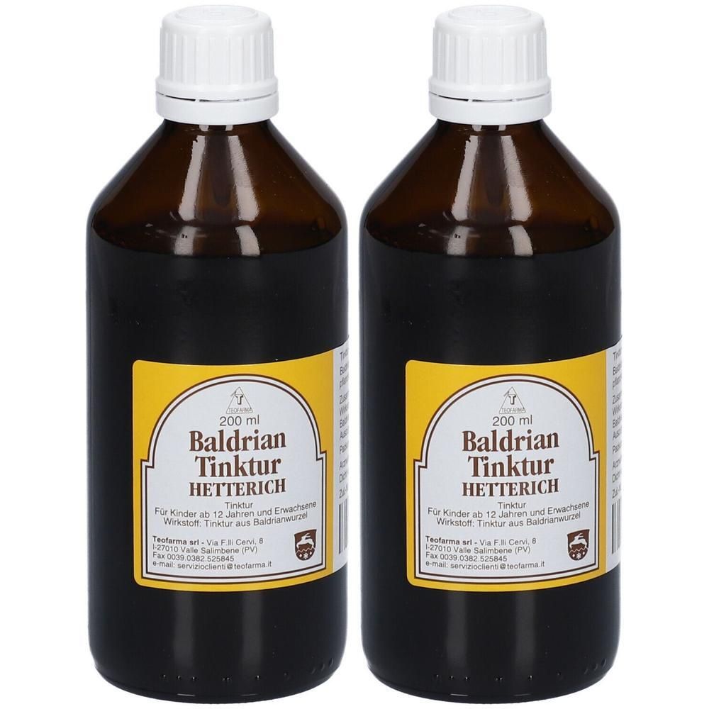Baldriantinktur Hetterich 2x 2x200 ml Tinktur