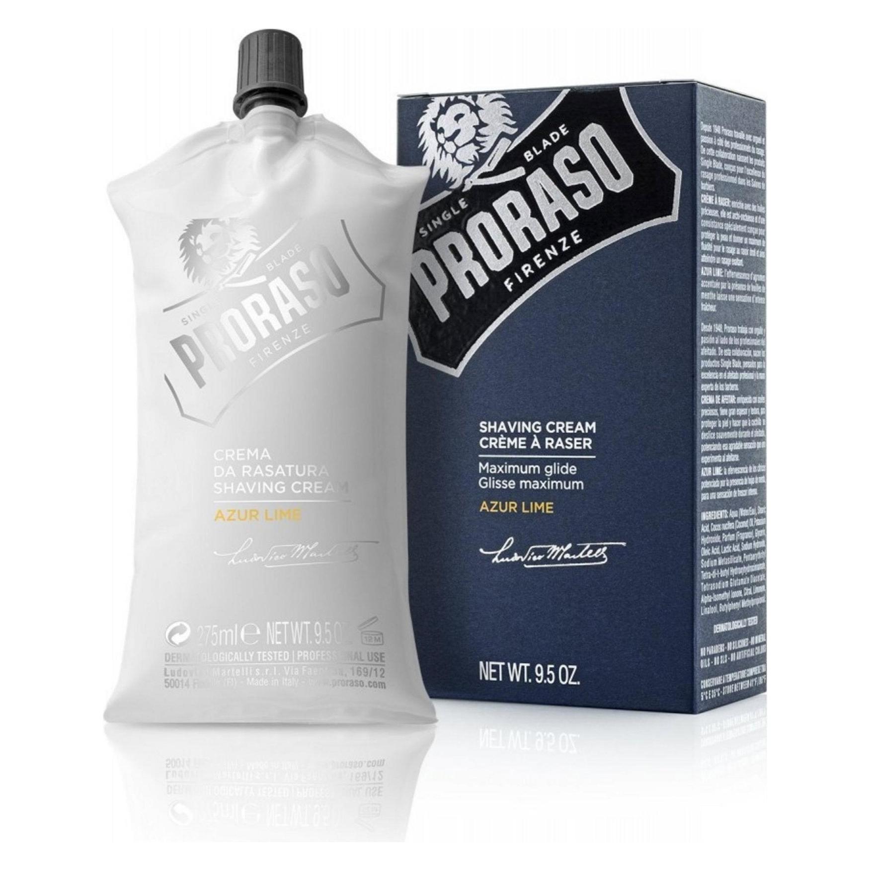 Proraso Shaving Cream Azur Lime 275ml (275 ml, Rasiercreme) (Proraso)