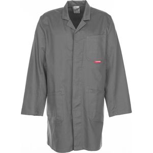 Planam Arbeitskittel BW 290 Herren, grau, lange Ärmel, Größe 42