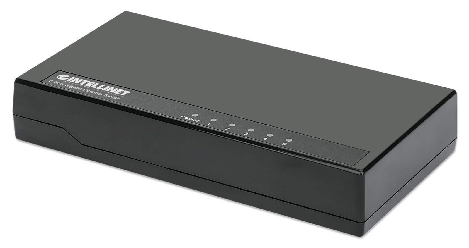 Intellinet 5-poorts Gigabit Ethernet switch desktopmodel kunststof