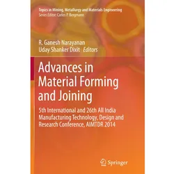 Advances in Material Forming and Joining, Fachbücher