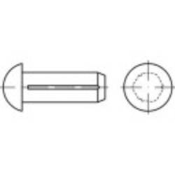 TOOLCRAFT 136509 Halbrundkerbnagel (Ø x L) 2 mm x 5 mm Stahl 500 St.