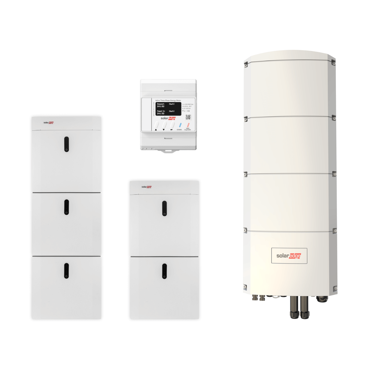 SolarEdge Home Paket mit SE10K-RWB48 und 23 kWh