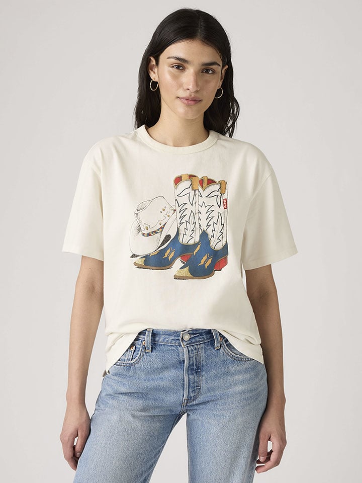 Levi's Shirt in Creme - XS