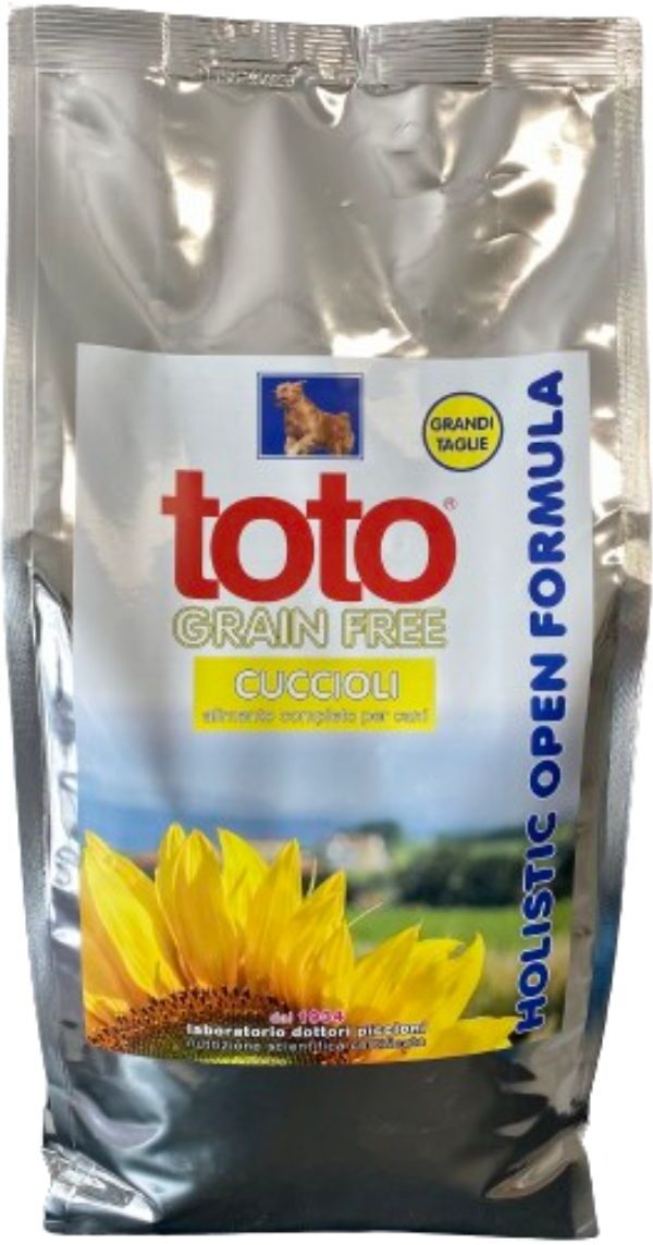 Toto Holistic Open Formula Cuccioli Grandi Taglie Grain Free per Cuccioli Puppy