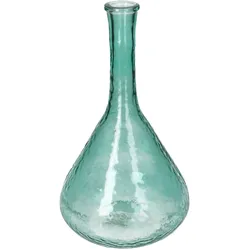 Vase RECYCLED petrol (DH 18x30,50 cm) - DH 18x30,50 cm
