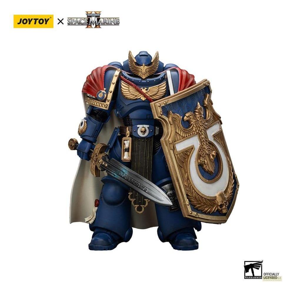 Joy Toy Warhammer 40k Actionfigur Ultramarines Victrix Honour Guardwith Storm Shield And Power Sword 20 cm (JT01345)