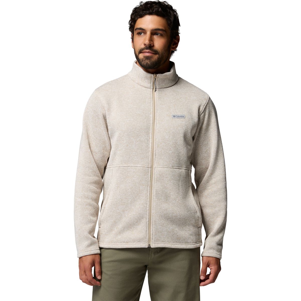 Columbia Men's Alto Pass Fleece Jacket ancient fossil heather (271) XXL 209574-2095741-271-XXL