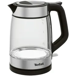 Tefal Wasserkocher »Glas-Wasserkocher« 1.7 L schwarz, 22.4x23.8x15 cm