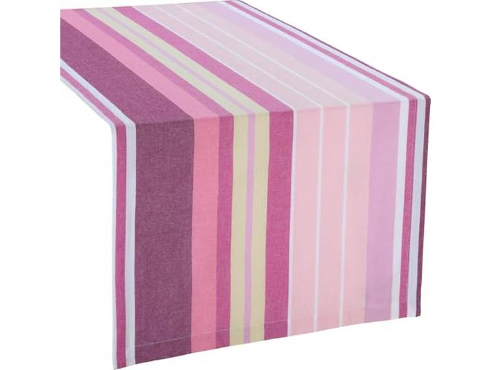 REDBEST Tischläufer Baumwolle pink Größe 50x150 cm