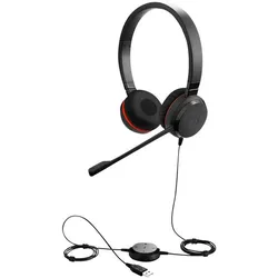 Jabra Evolve 20 SE MS Stereo kabelgebundenes Headset, USB-C, USB-A