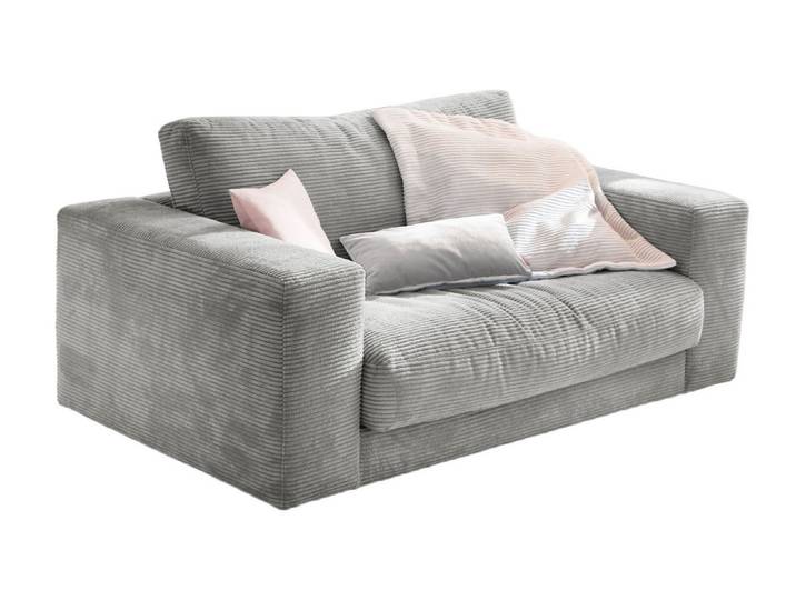 KAWOLA Sessel MADELINE, Doppelsessel Loveseat Cord verschiedene Farben