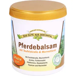 Pferdebalsam mit Teufelskralle & Murmeltieröl 500 ML