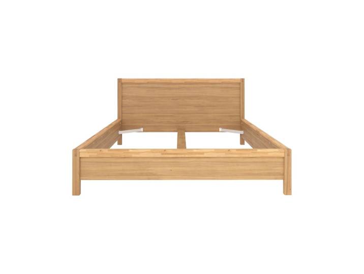 Lit effet bois 140 x 190/200 cm