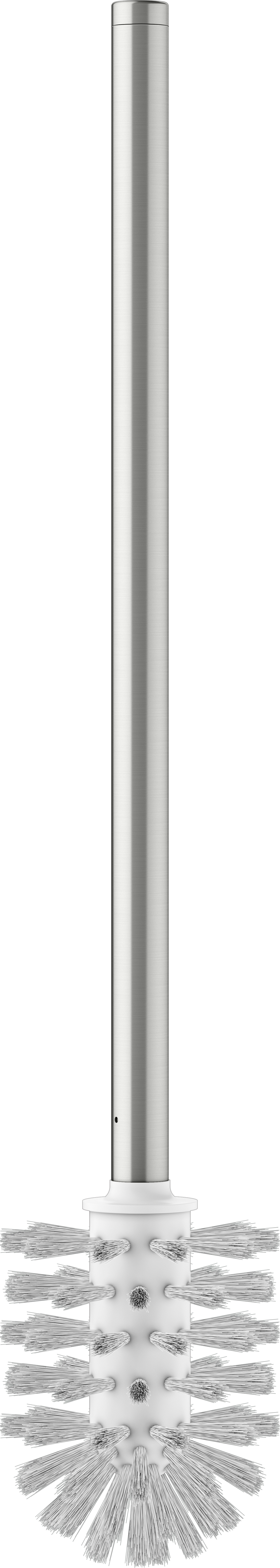 Brosse WC KEUCO Edition 11 avec manche 19964210013 pour set de brosse WC, finition inox/ blanc