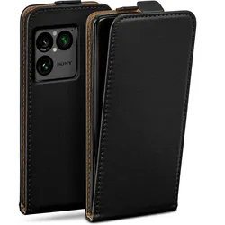 moex Flip Case Sony Xperia 1 VIII Klapphülle Leder