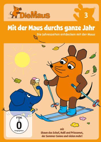 Armin Maiwald - Die Sendung mit der Maus DVD 3: Mit der Maus durchs ganze Jahr - Preis vom 11.10.2026 23:13:37 h