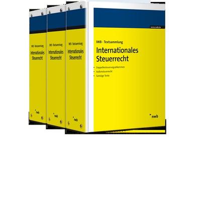 IWB-Textsammlung - Internationales Steuerrecht ohne Fortsetzungsbezug, Taschenbuch von , Nwb Verlag, 978-3-482-48104-8