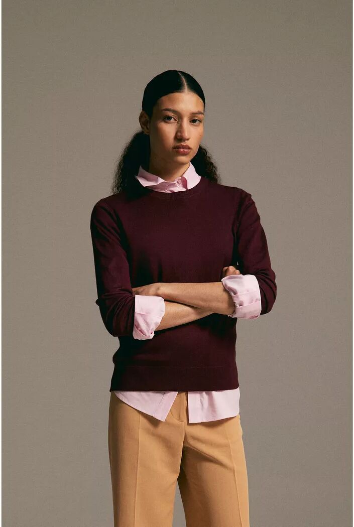 Sfera - Pullover, für Damen, Burgundy, Größe XS