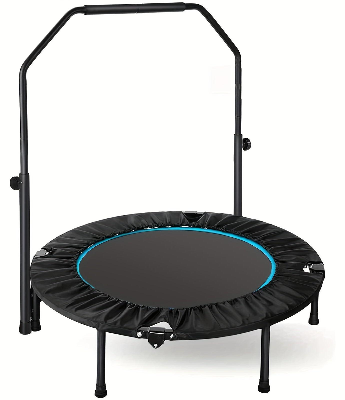 Indoor-Trampolin - Fitness-Trampolin - Sprungmatte - Trainingsgerät - Trampolin zum Springen - Klappbar