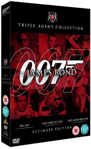 James Bond Ultimate Red Triple Pack - Dr. No/Live And Let Die/Die another Day [UK Import] - Preis vom 09.10.2026 07:28:09 h