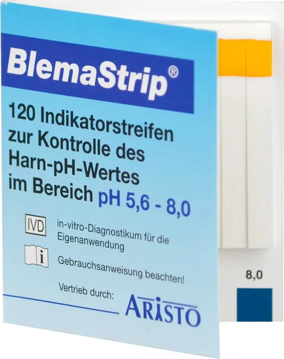 Blemastrip pH 5,6-8,0 Teststreifen 120 St