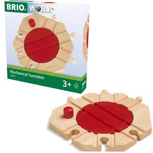 BRIO World 33361, Mechanische Drehscheibe, Holz/Kunststoff