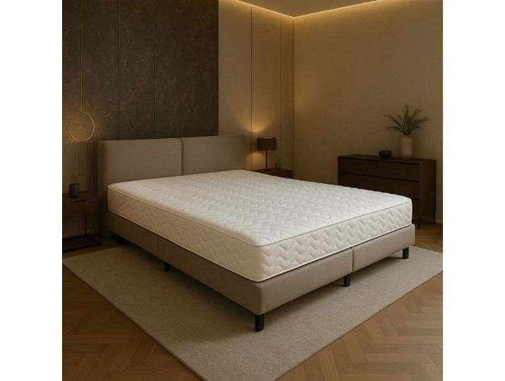 Matelas 70x190 Mousse HR 35 kg/m3 Soutien tonique pour Sommiers Articulés + Oreiller Mémoire de Forme - MATELAS UP DOWN