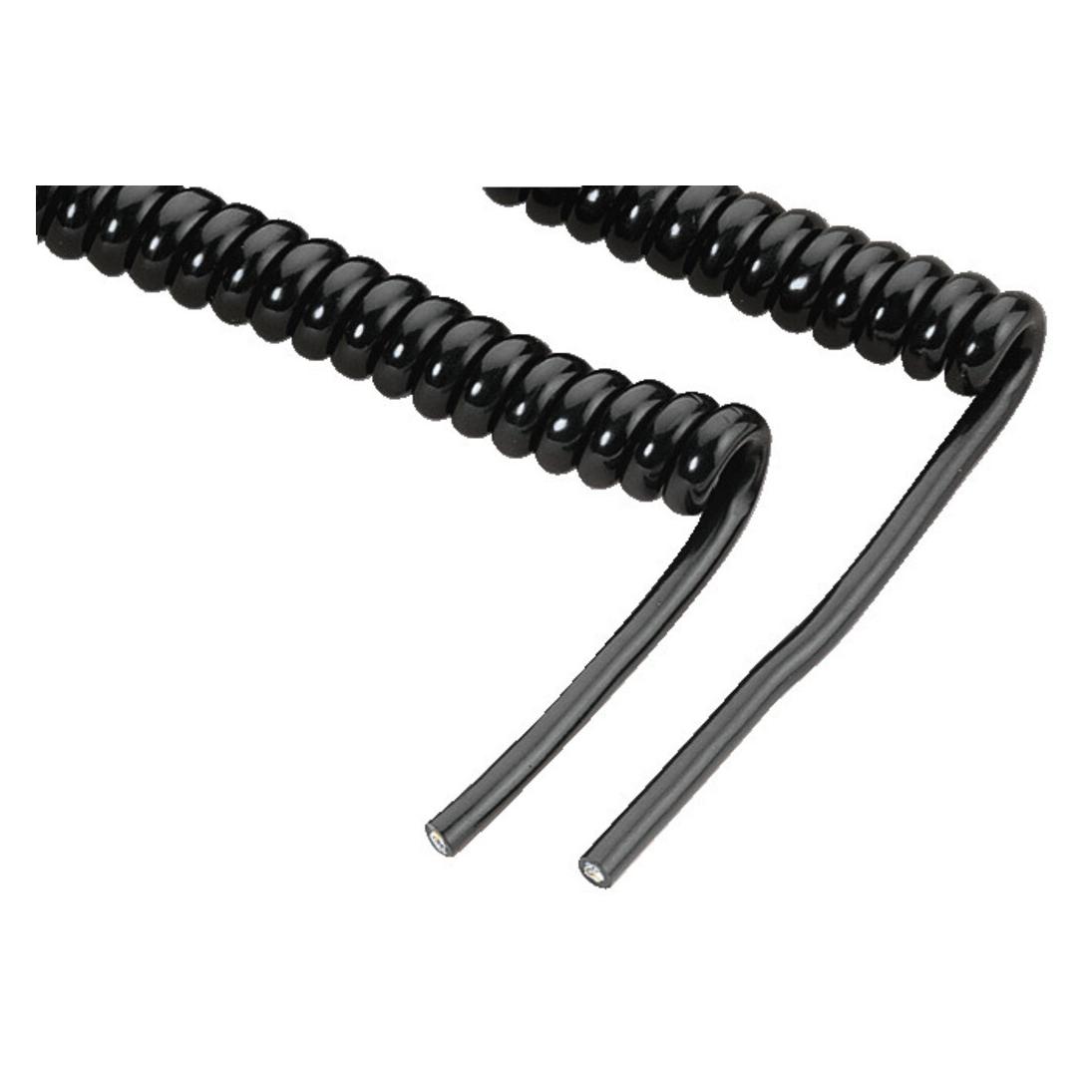 Monacor Mikro-PTT-Spiralkabel (0.90 m) (CCX-6M)