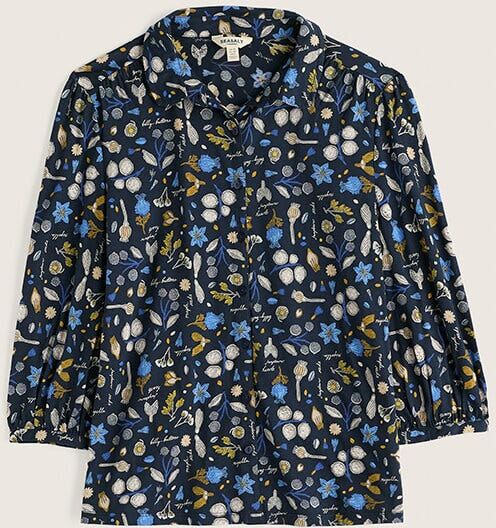Seasalt 3/4 Embrace Shirt Seed Collecting Maritime