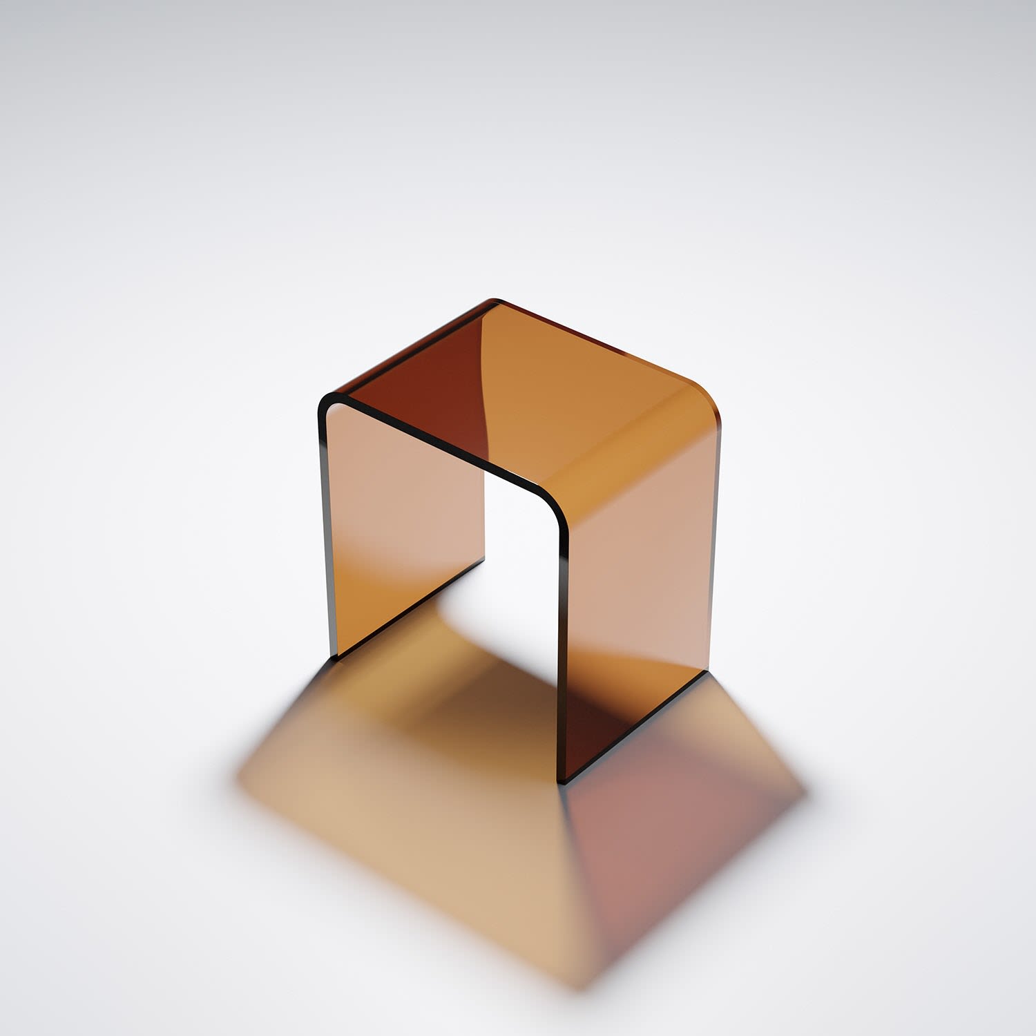 Steinberg Serie 432 Hocker aus Polyresin, Accessoires, 432 7000 33, maron