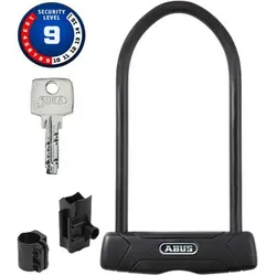 Abus Bügelschloss GRANIT 460/150HB300 + USH460 schwarz