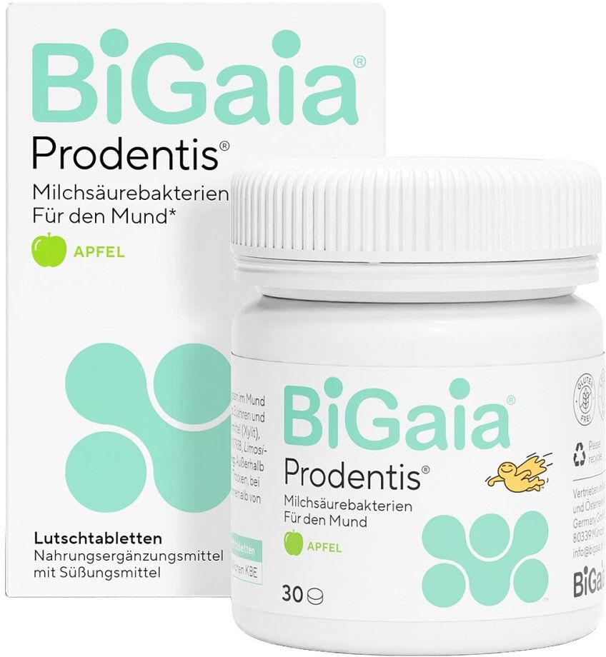 BiGaia® Prodentis® Lutschtabletten mit Apfelgeschmack