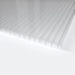 Plexiglas® Doppelstegplatten 32mm Resist S5P Farblos Klar - Acryl 1230 x 3500