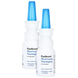 Panthenol Meerwasser Nasenspray JENAPHARM® Doppelpack 2X20 ml