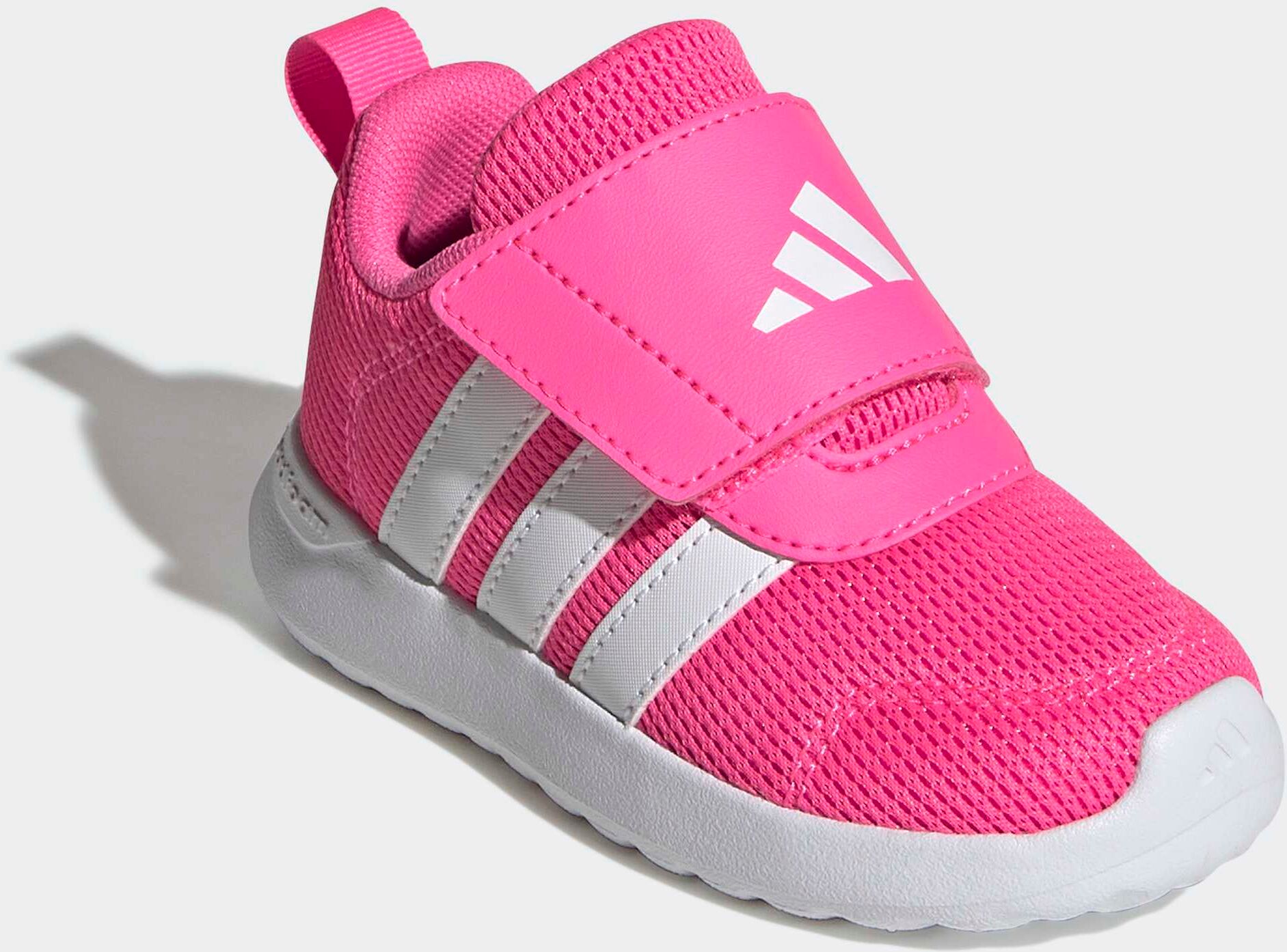 Sneaker ADIDAS SPORTSWEAR "VL MOVE KIDS", Jungen, Gr. 26, pink (lucid pink, ftwr weiß, lucid pink), Synthetik, Textil, Schuhe Sneaker, für Kinder lucid pink, ftwr weiß, lucid pink 26
