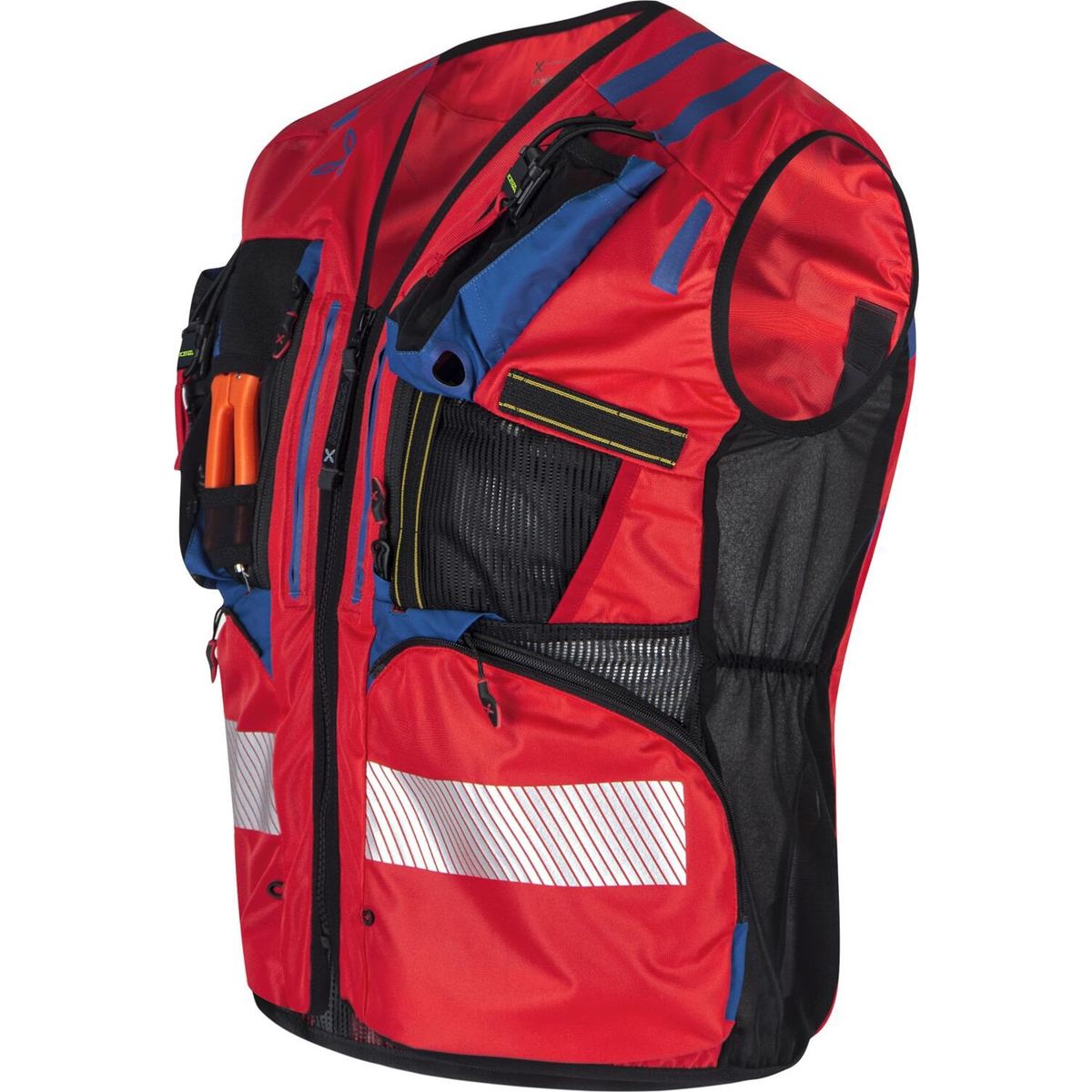 Montura Operator EVO 4 Vest rosso/blu (1080P) S MVVH09XS-TS869-1080P-S