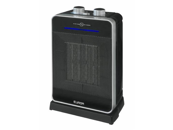 Eurom Safe-t-heater 2000 Heater Keramische kachel Zwart