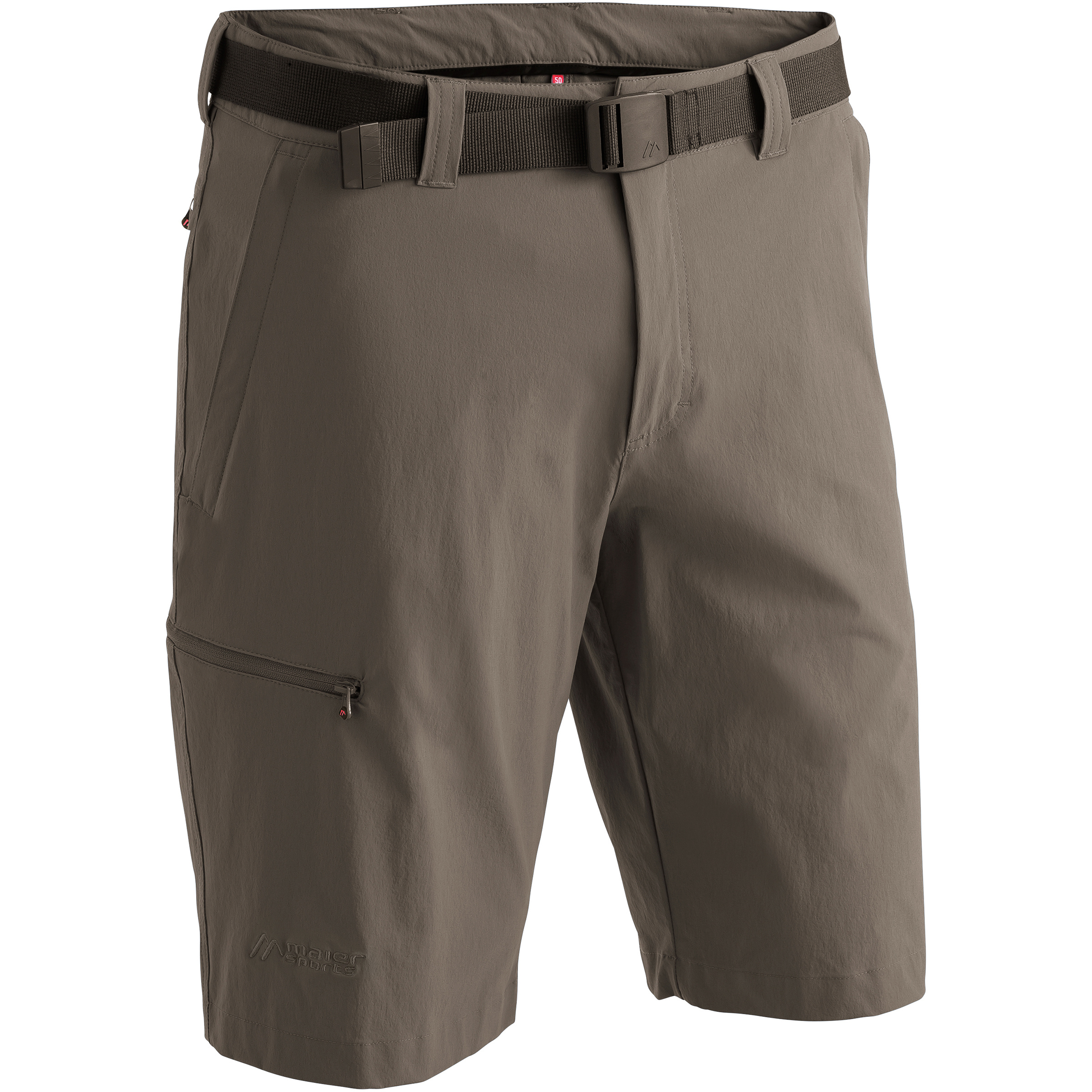Maier Sports Huang Herren Kurze Hosen braun Größe 7XL Camping Winddicht Wasserabweisend