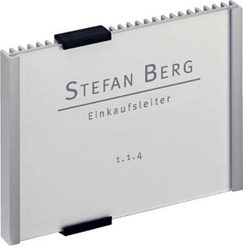 Durable Türschild INFO SIGN - 4801 (B x H) 149 mm x 105.5 mm Metallic, Silber 480123