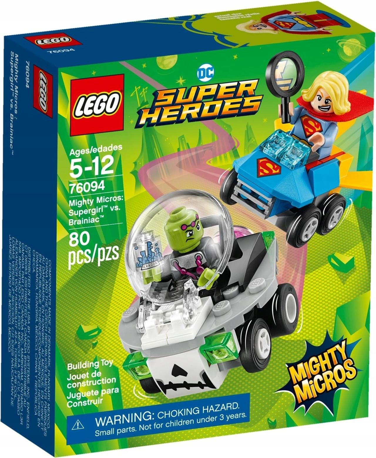 LEGO DC Universe Super Heroes Mighty Micros Supergirl versus Brainiac 76094