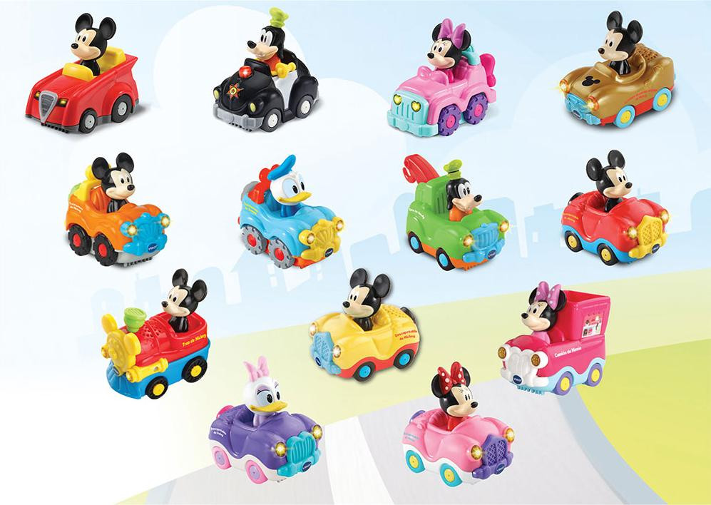 Vtech Speelgoedauto Mickey en zijn vrienden