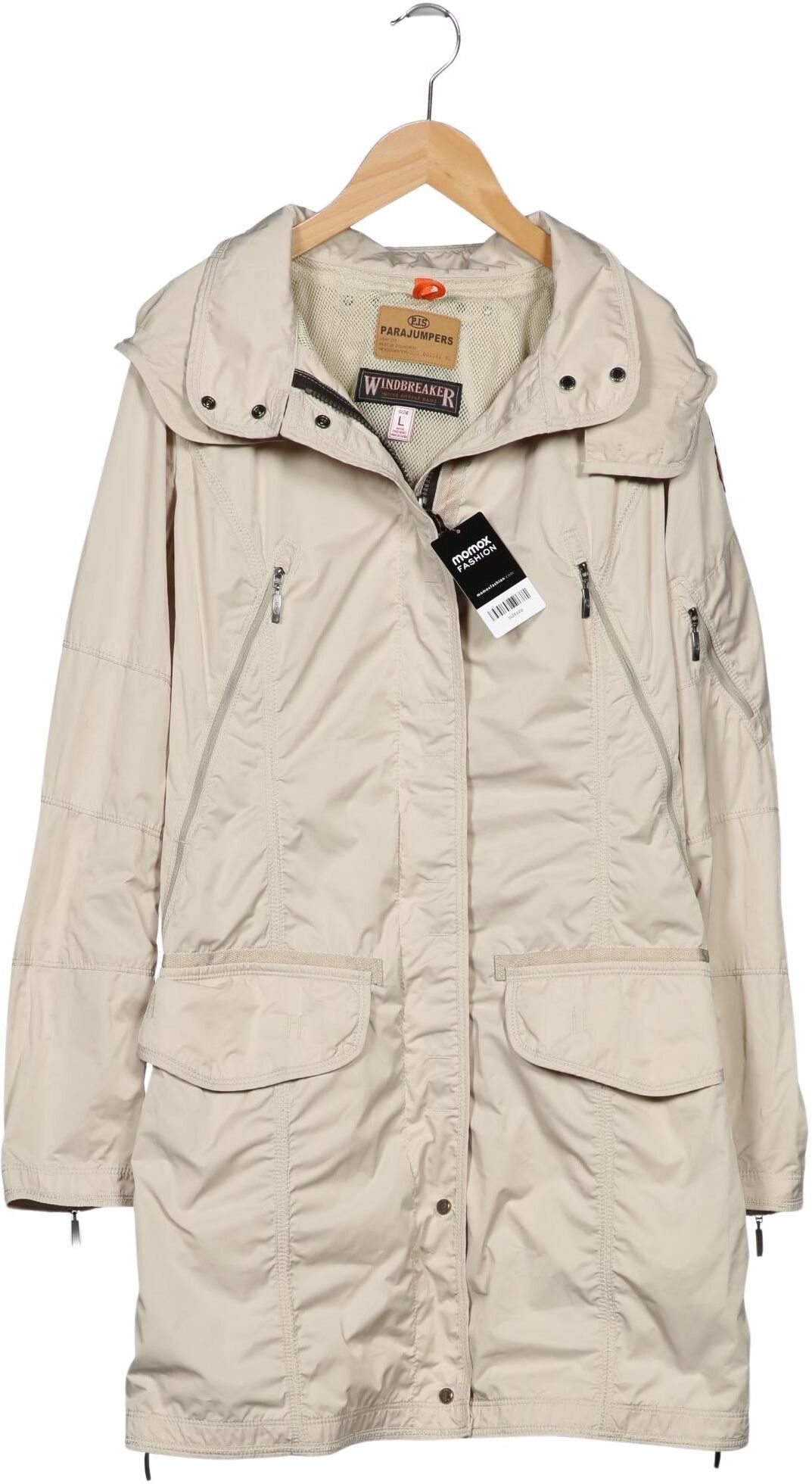 Parajumpers Damen Mantel, Beige, Gr. L, Synthetik - Second Hand
