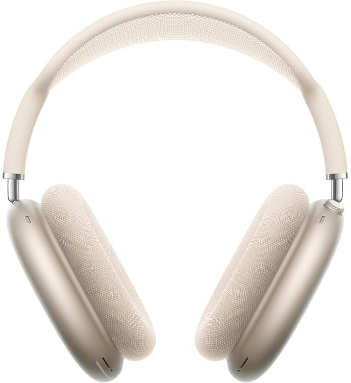 ECLAT Tech Ltd Apple AirPods Max Wireless Over-Ear Headphones with Noise Cancellation & USB-C - Starlight, New
