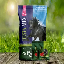 St. Hippolyt Hesta Mix LIGHT Energy 20 kg + St. Hippolyt Lobs Belohnungswürfel 2 x 1 kg geschenkt