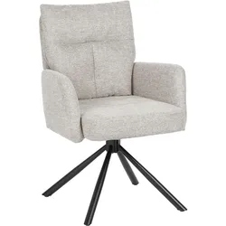 HTI-Living, Stühle, Drehstuhl Kyra Beige (1x)