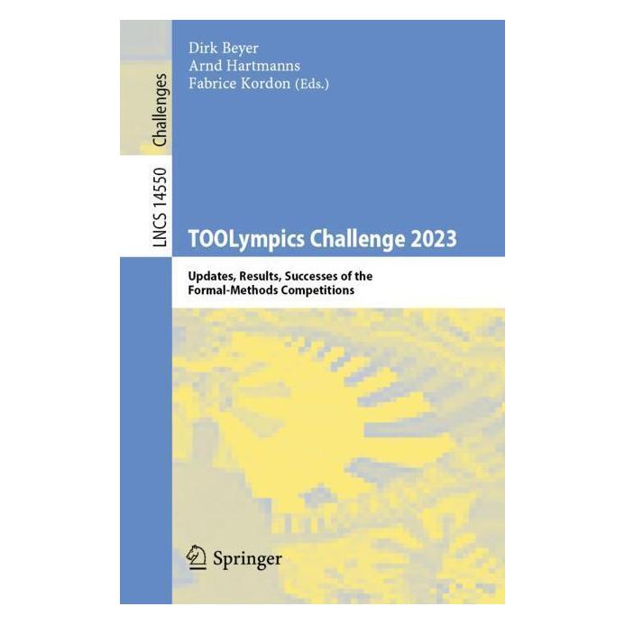 Springer TOOLympics Challenge 2023 (Englisch, Softcover, Arnd Hartmanns, Dirk Beyer, Fabrice Kordon) (57091439)